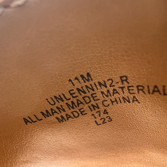 New Unisa Platform Woven Brown Buckle Wedge Sandal Womens Size 11 Shoes Heels - Picture 8 of 10